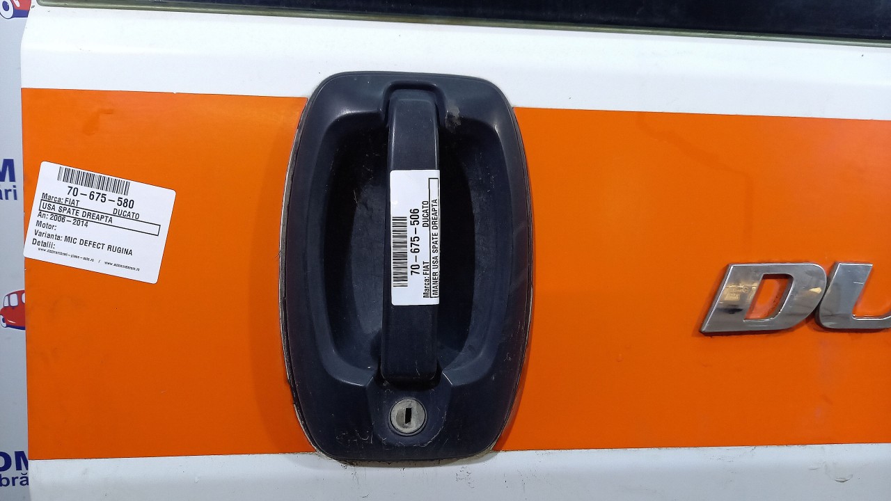 MANER USA SPATE DREAPTA FIAT DUCATO DUCATO - - (2006 2014)