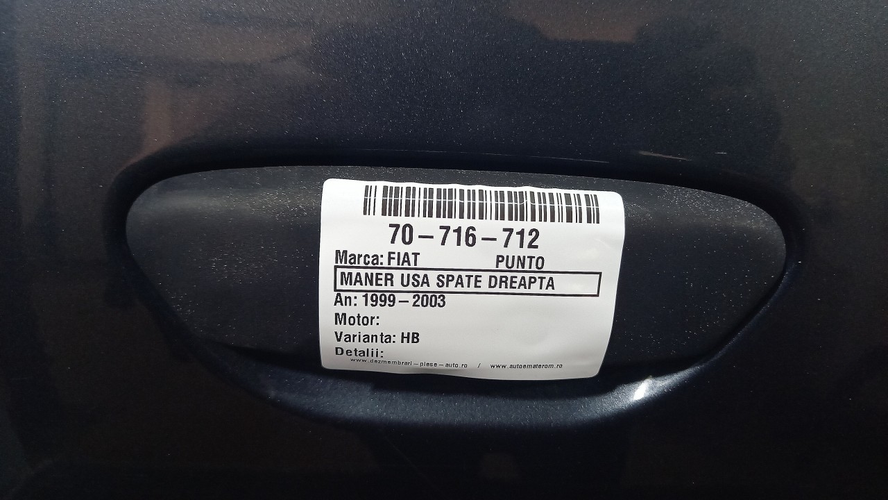 MANER USA SPATE DREAPTA FIAT PUNTO PUNTO - - (1999 2003)