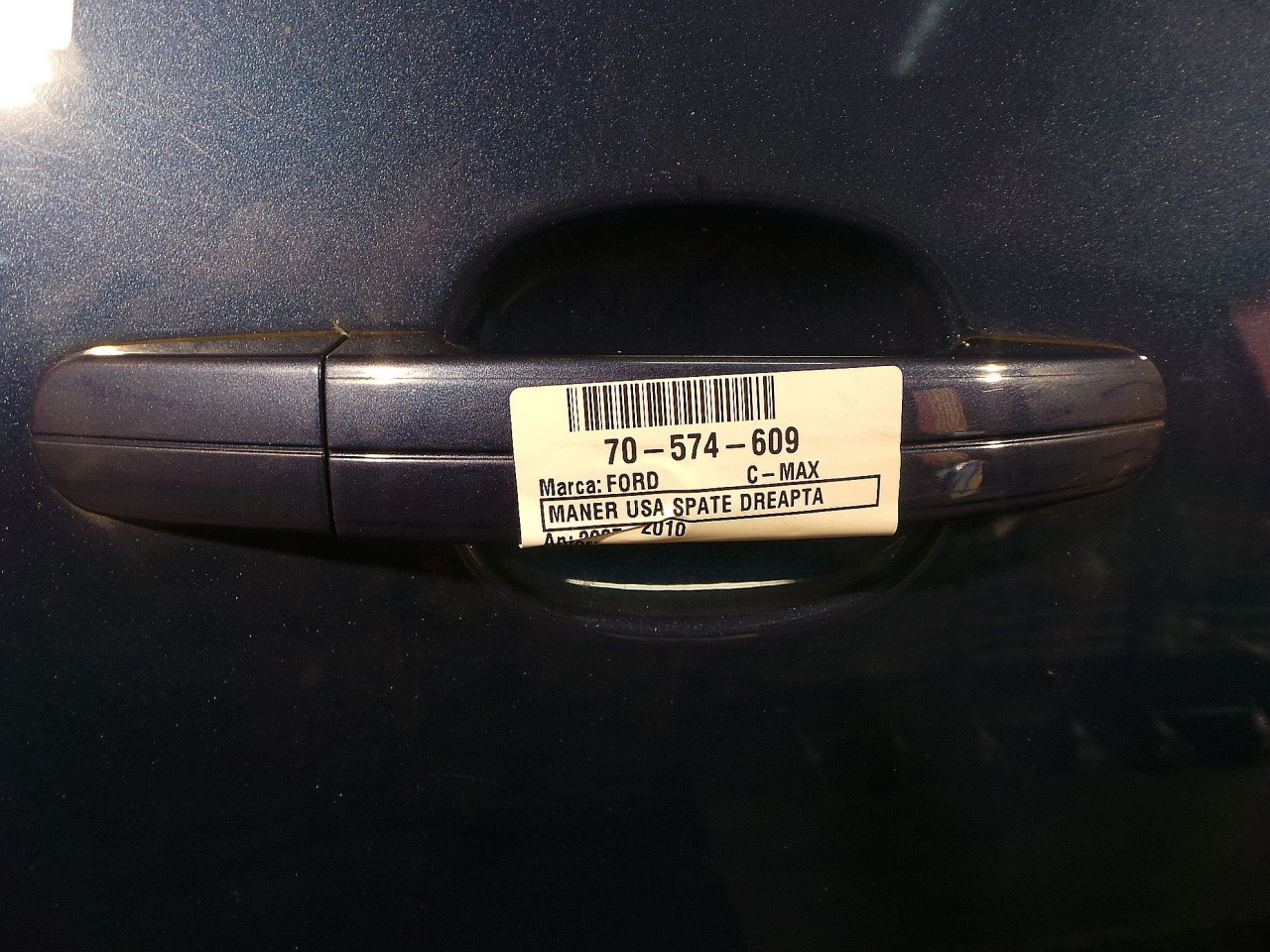 MANER USA SPATE DREAPTA FORD C-MAX C-MAX - - (2007 2010)