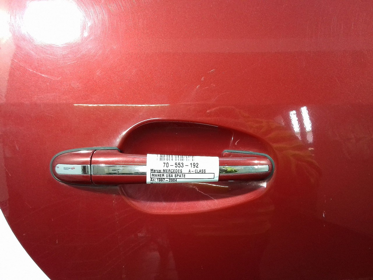 MANER USA SPATE DREAPTA MERCEDES A-CLASS A-CLASS - - (1997 2004)
