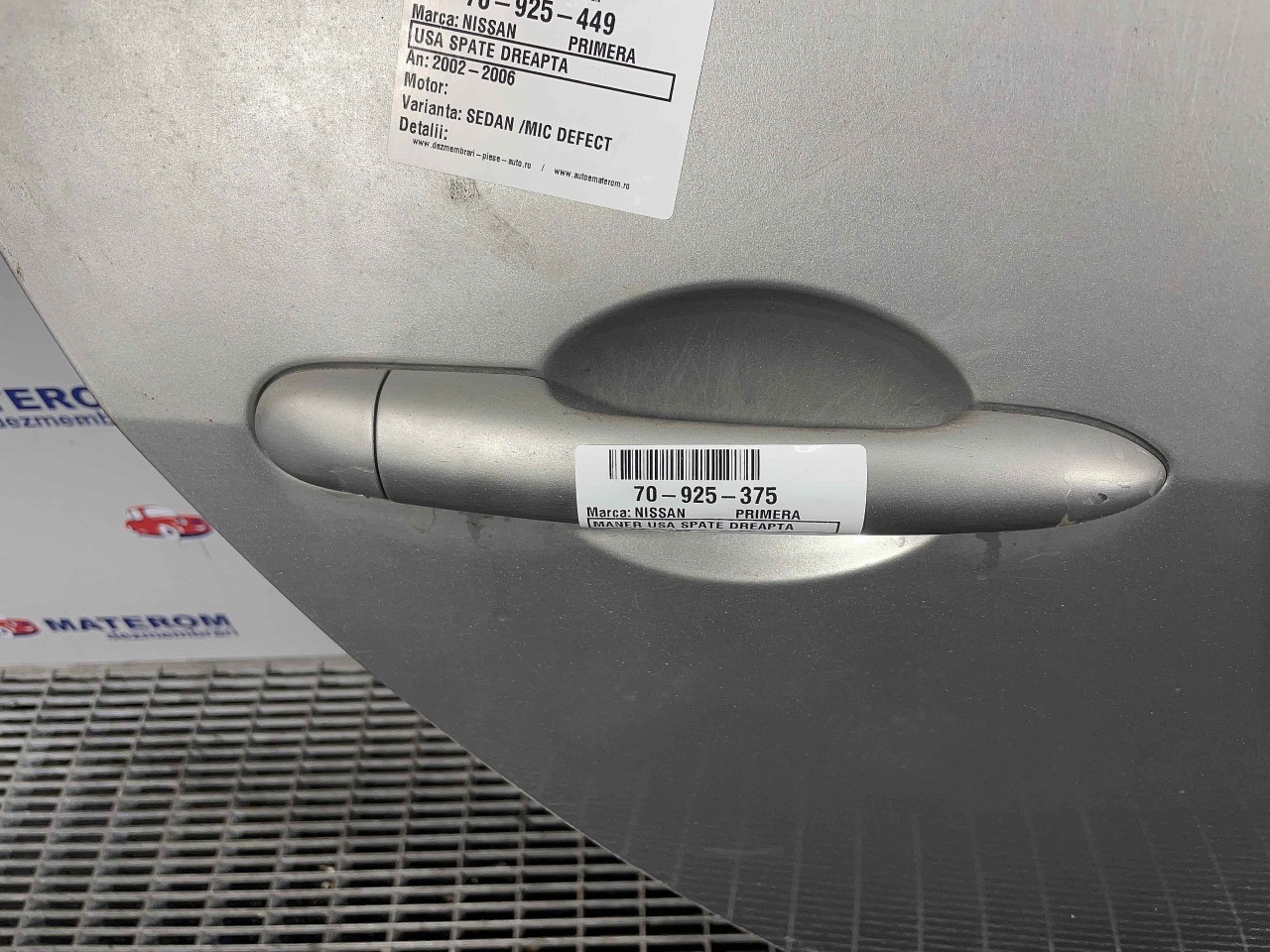 MANER USA SPATE DREAPTA NISSAN PRIMERA - - (2002 2006)