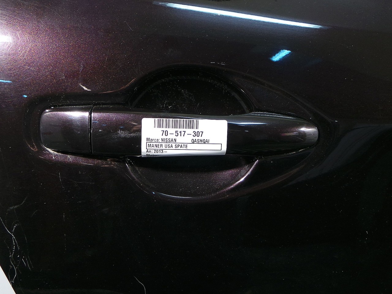 MANER USA SPATE DREAPTA NISSAN QASHQAI QASHQAI - - (2013 2017)