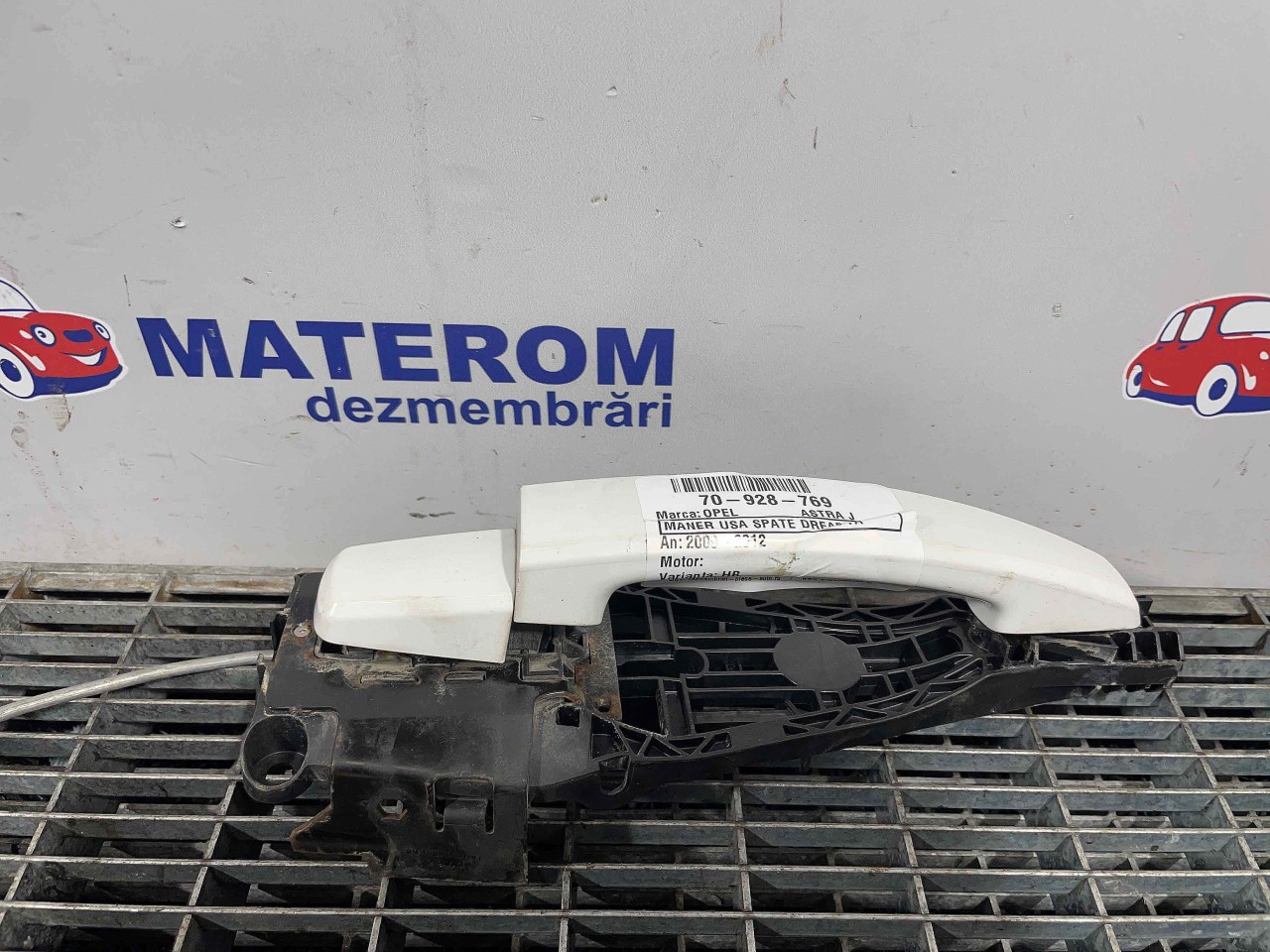 MANER USA SPATE DREAPTA OPEL ASTRA J - - (2009 2012)