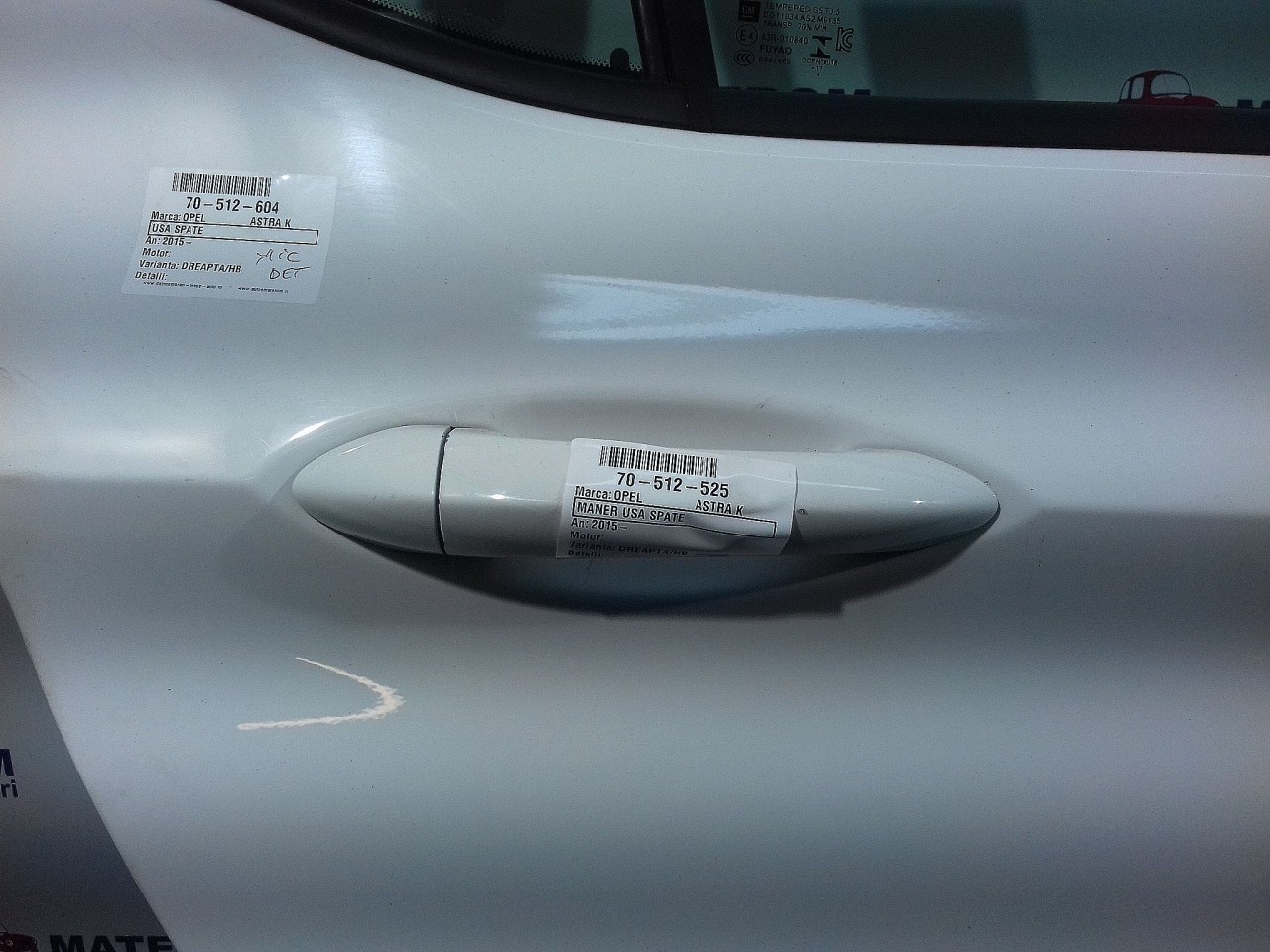 MANER USA SPATE DREAPTA OPEL ASTRA K ASTRA K - - (2015 2021)