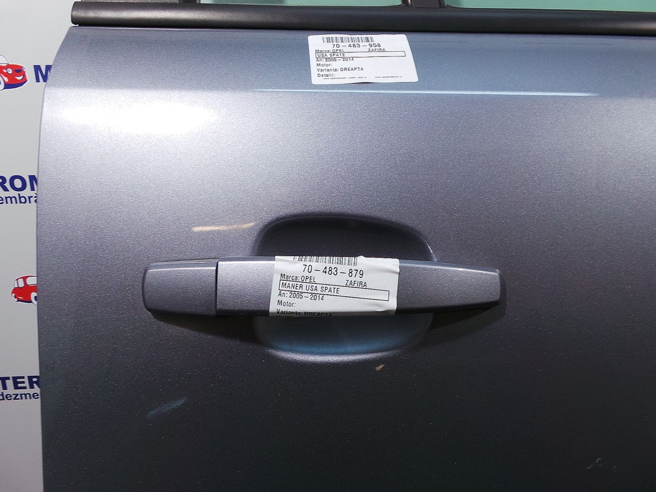 MANER USA SPATE DREAPTA OPEL ZAFIRA B - - (2005 2011)