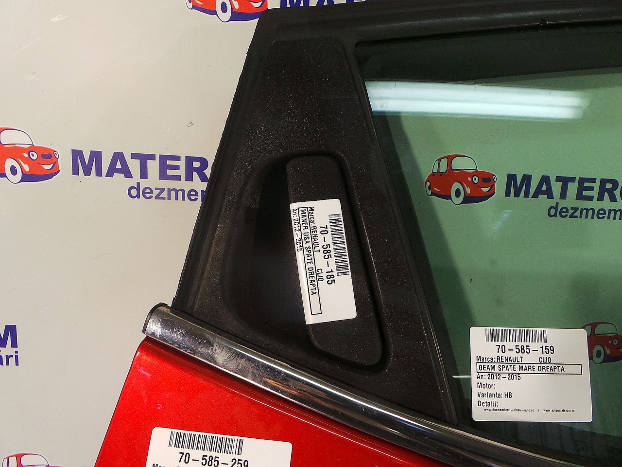 MANER USA SPATE DREAPTA RENAULT CLIO CLIO - - (2012 2016)