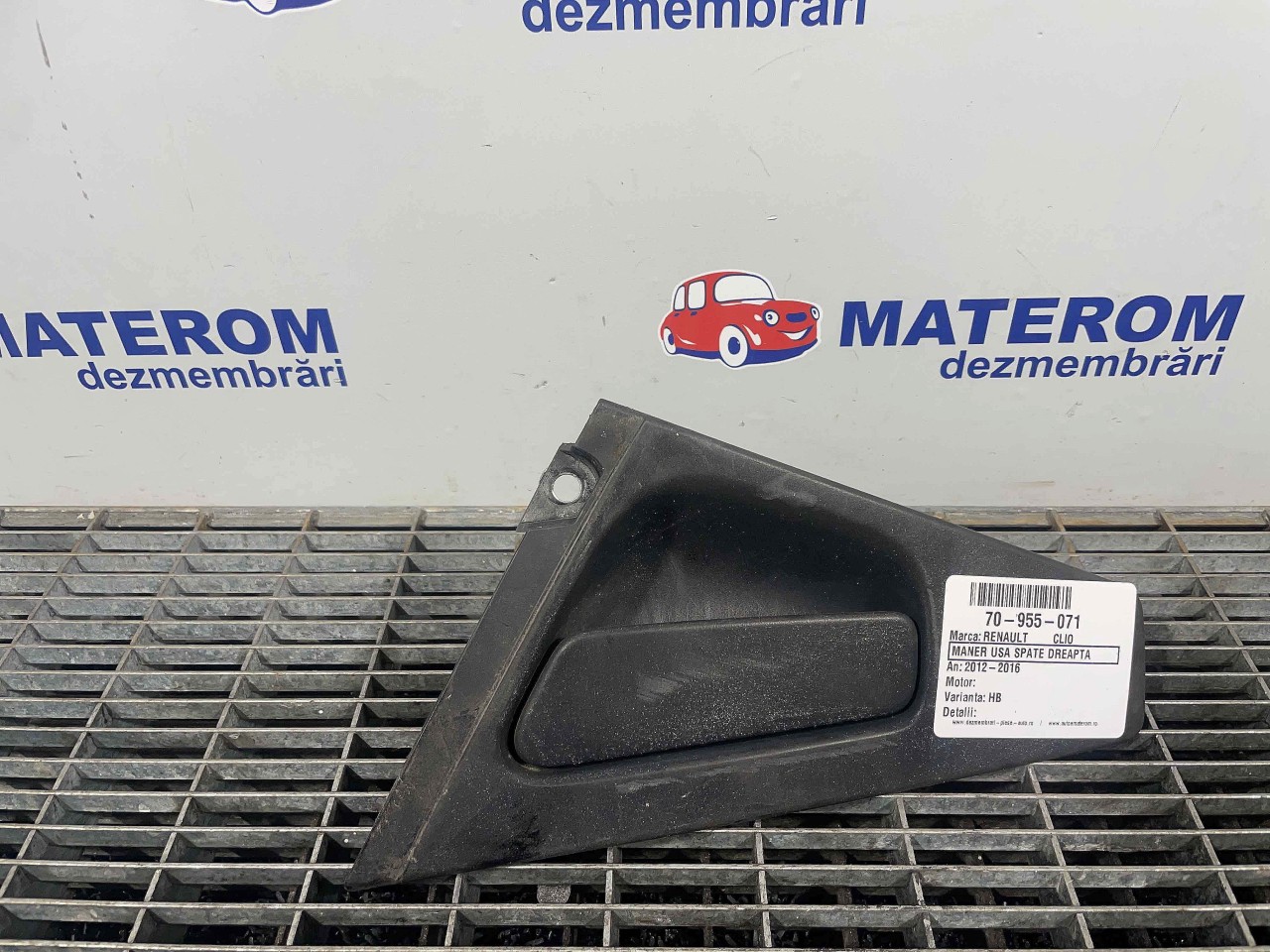 MANER USA SPATE DREAPTA RENAULT CLIO CLIO - - (2012 2016)