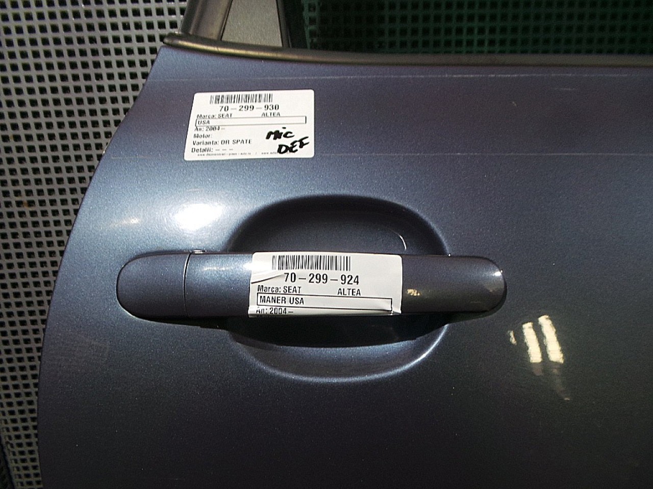 MANER USA SPATE DREAPTA SEAT ALTEA - - (2004 2009)
