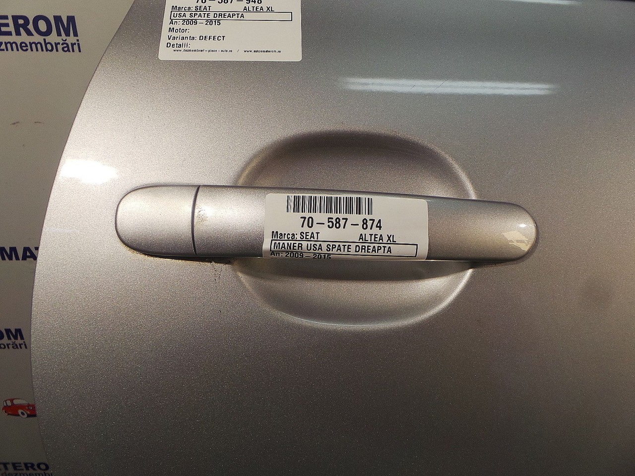 MANER USA SPATE DREAPTA SEAT ALTEA XL - - (2009 2015)