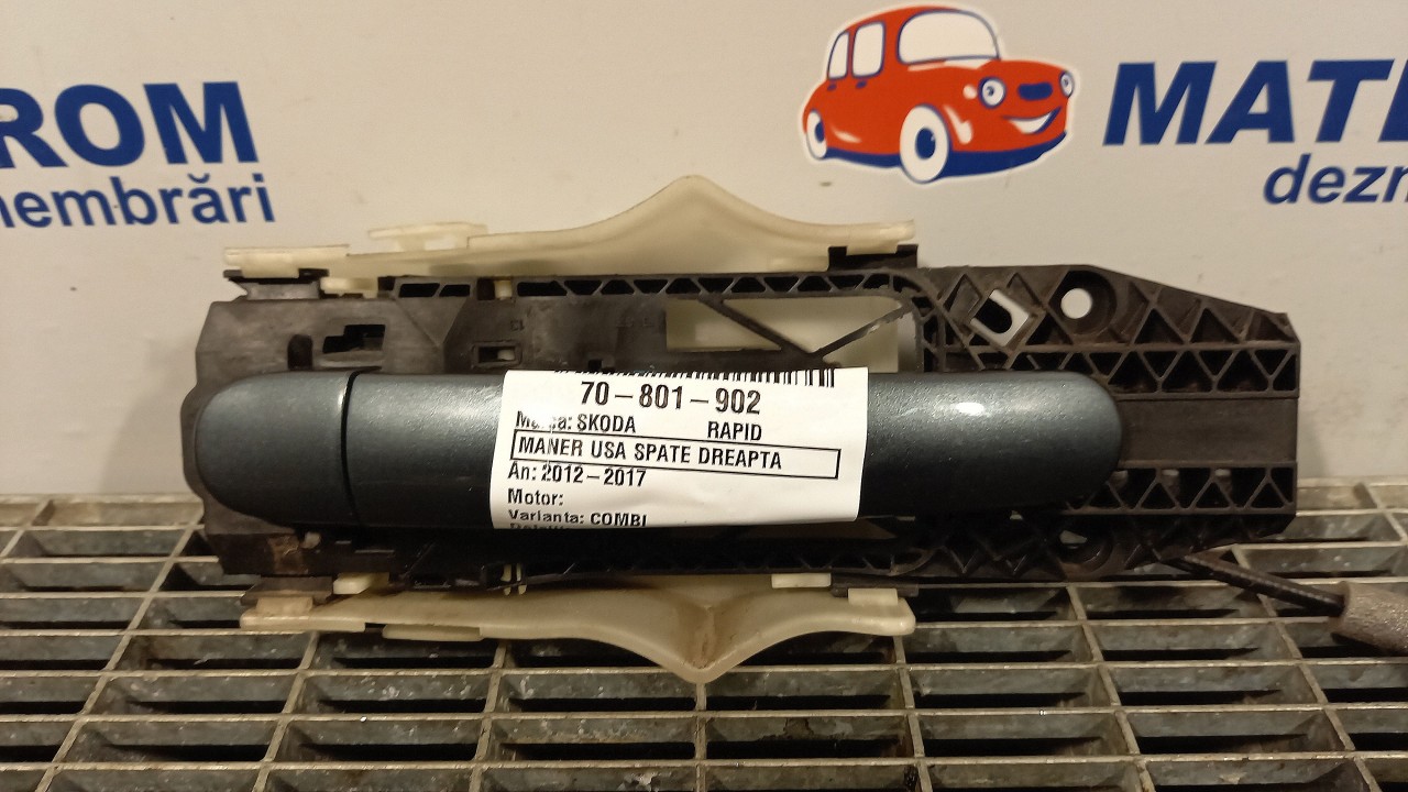 MANER USA SPATE DREAPTA SKODA RAPID RAPID - - (2012 2017)