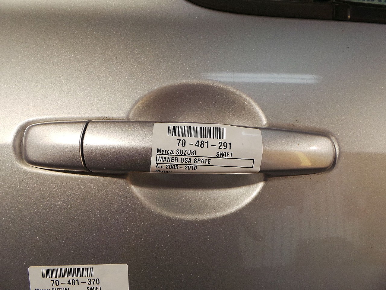 MANER USA SPATE DREAPTA SUZUKI SWIFT - - (2005 2010)