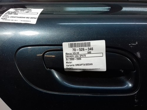 MANER USA SPATE DREAPTA VOLVO S60 - - (2000 2005)