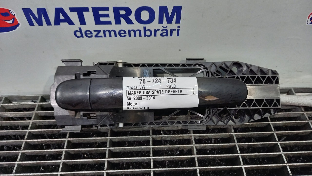 MANER USA SPATE DREAPTA VW POLO POLO - - (2009 2014)