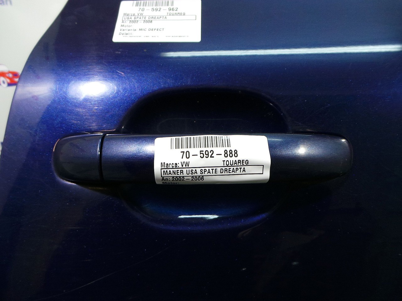MANER USA SPATE DREAPTA VW TOUAREG TOUAREG - - (2002 2006)