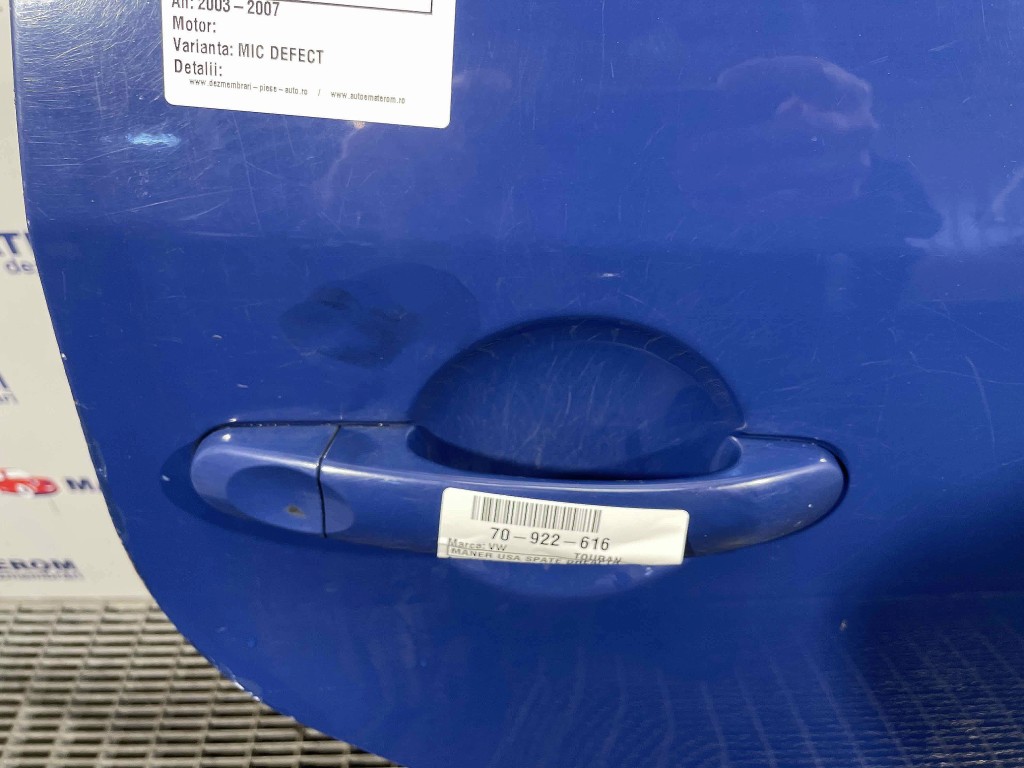 MANER USA SPATE DREAPTA VW TOURAN - - (2003 2007)