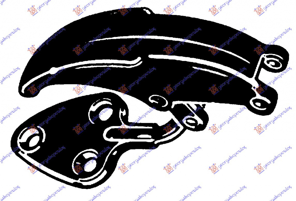 Maner Usa Spate Exterior - Fiat Cinquecento 1993 , 7652197