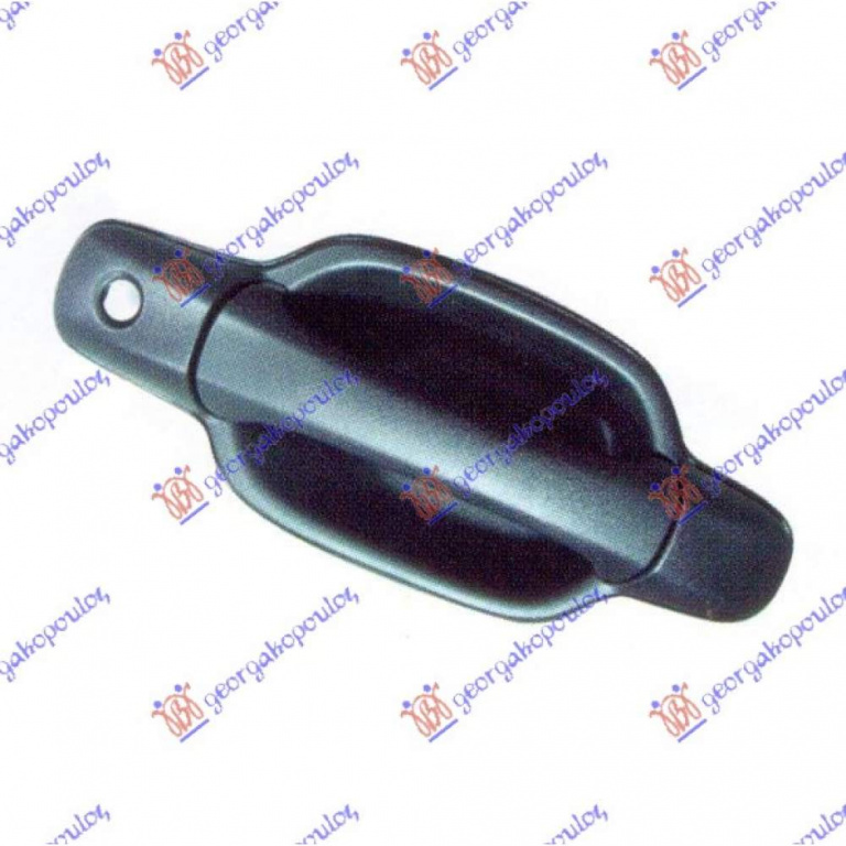 Maner Usa Spate Exterior - Isuzu P/U D-Max 2007