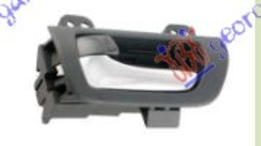 Maner Usa Spate Interior Cromat/Negru Dreapta Lexus RX 330/350/400 2003 2004 2005 2006 2007 2008 2009