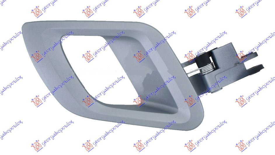 Maner Usa Spate Interior Dreapta Skoda RoomSter 2006 2007 2008 2009 2010 (Gri/Silver)