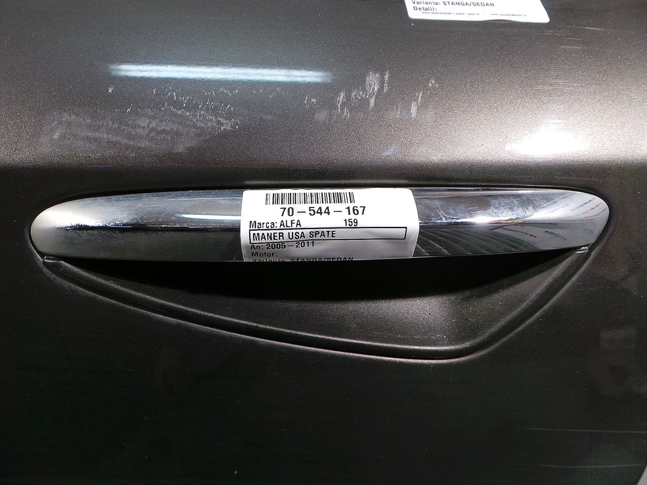 MANER USA SPATE STANGA ALFA ROMEO 159 - - (2005 2012)