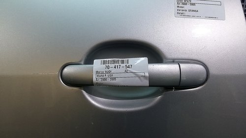 MANER USA SPATE STANGA AUDI A2 - - (2000 2005)