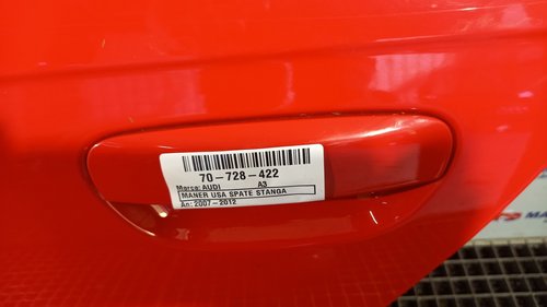 MANER USA SPATE STANGA AUDI A3 A3 - - (2007 2012)