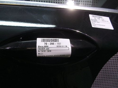 MANER USA SPATE STANGA BMW SERIA 5 F 10 - - (2010 2017)