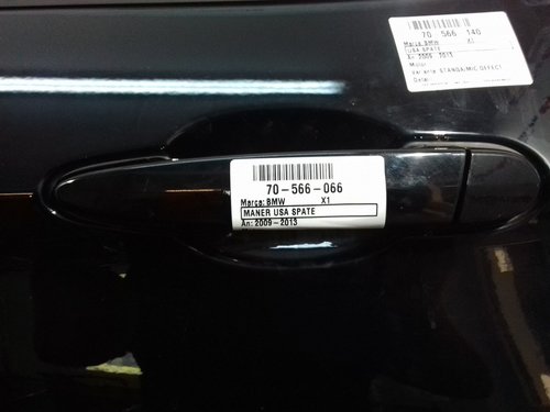 MANER USA SPATE STANGA BMW X1 - - (2009 2015)