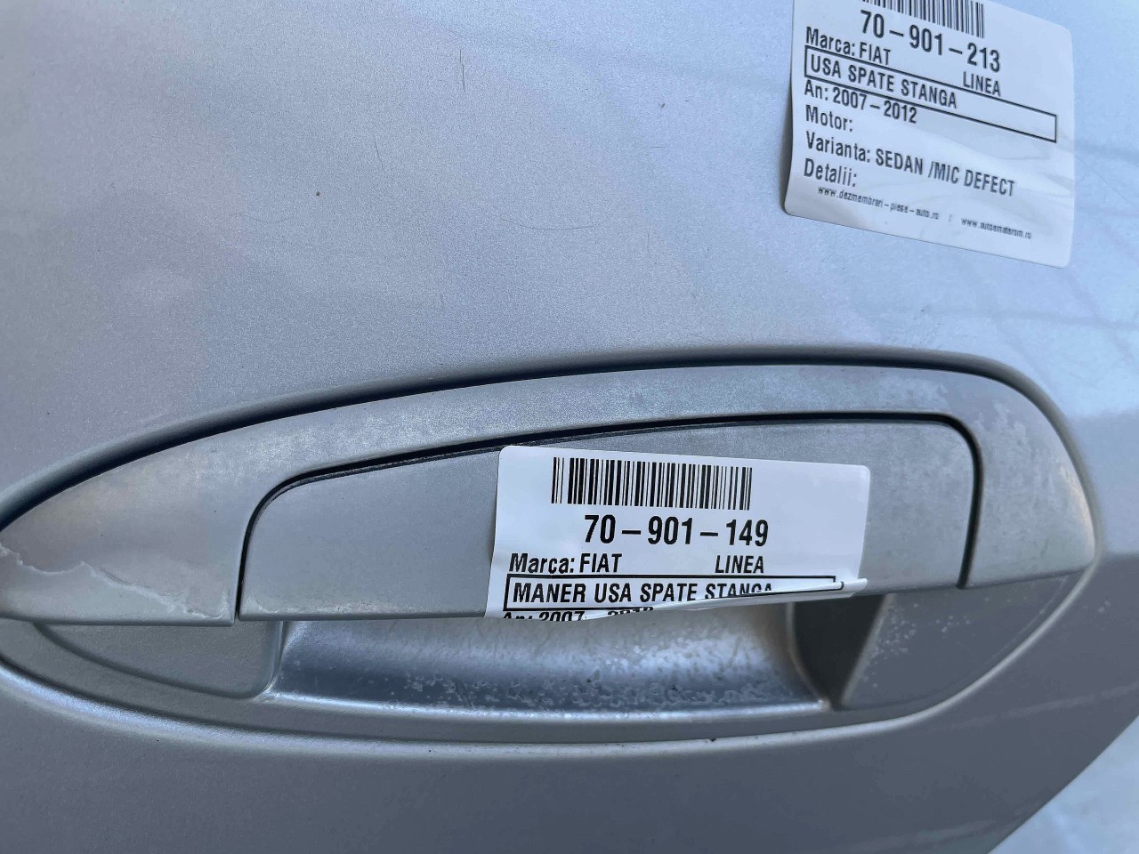 MANER USA SPATE STANGA FIAT LINEA - - (2007 2012)