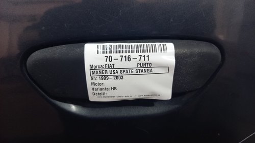MANER USA SPATE STANGA FIAT PUNTO - - (1999 2003)