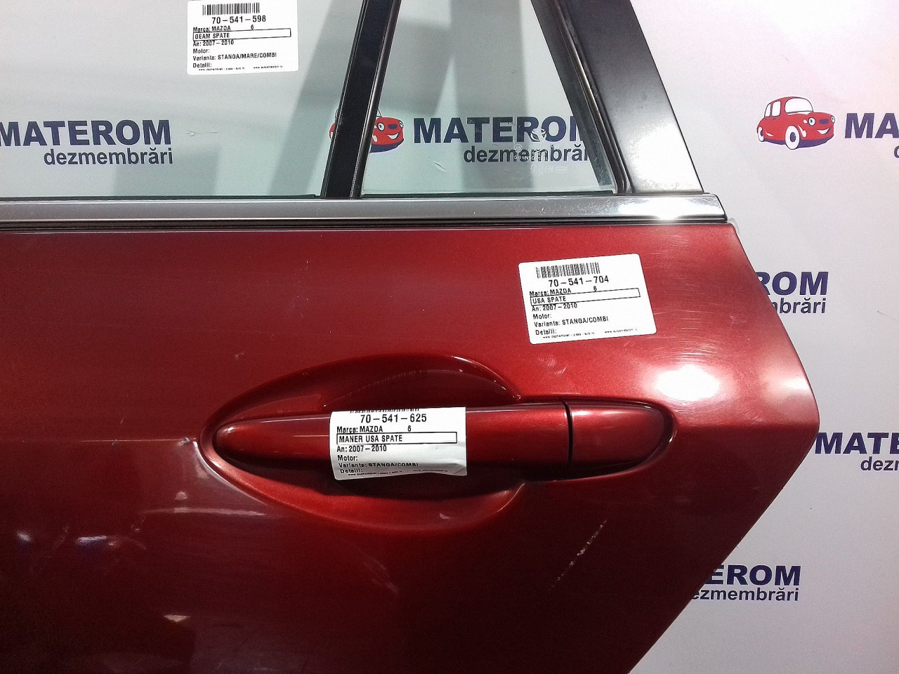 MANER USA SPATE STANGA MAZDA 6 6 - - (2007 2012)