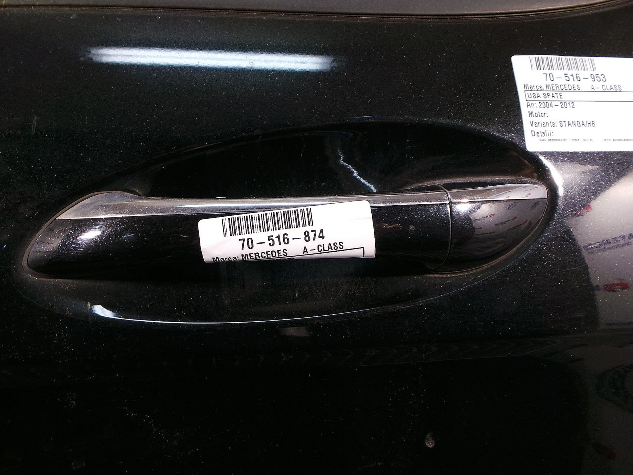 MANER USA SPATE STANGA MERCEDES A-CLASS A-CLASS - - (2004 2012)