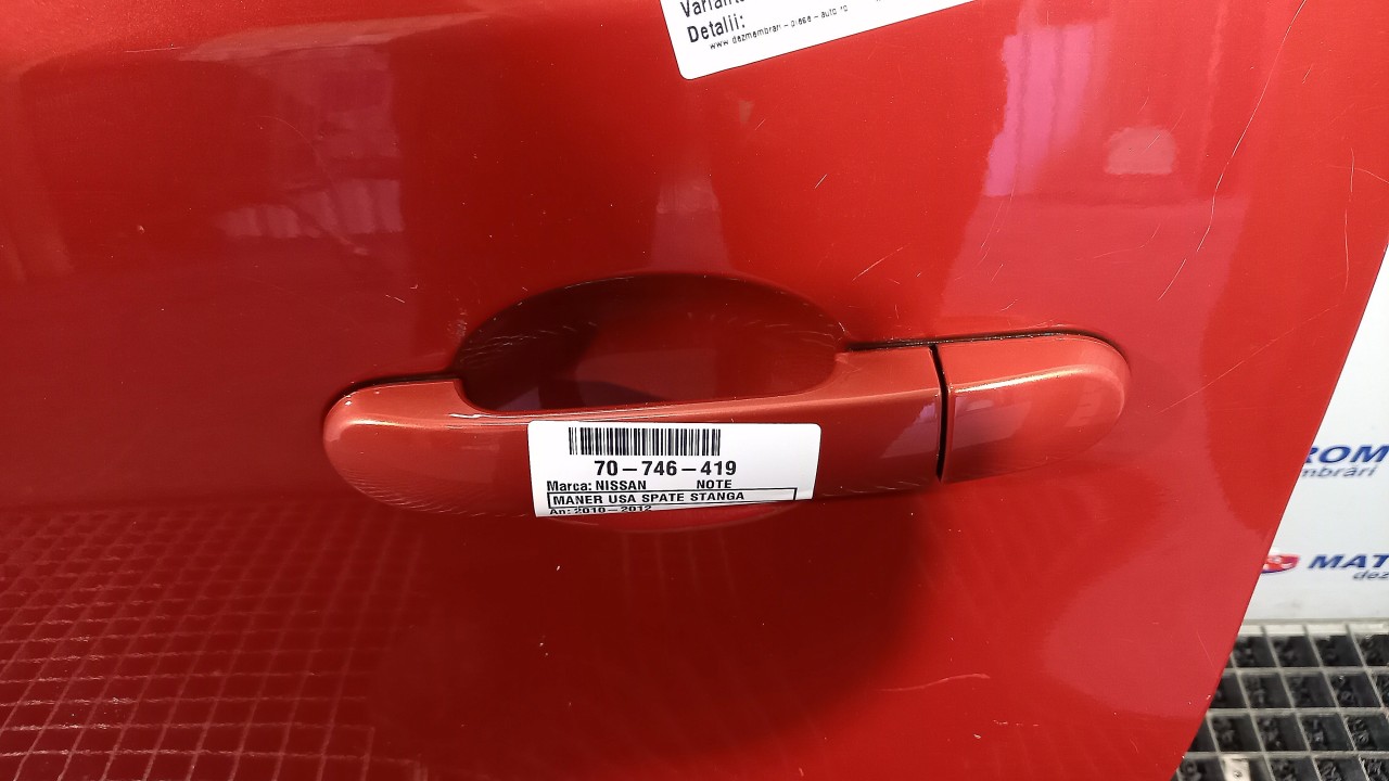 MANER USA SPATE STANGA NISSAN NOTE NOTE - - (2010 2012)