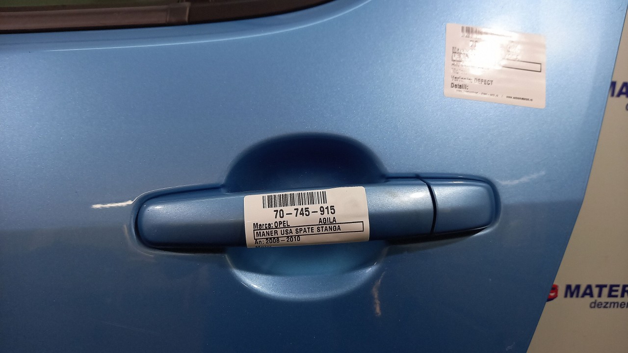 MANER USA SPATE STANGA OPEL AGILA - - (2008 2010)