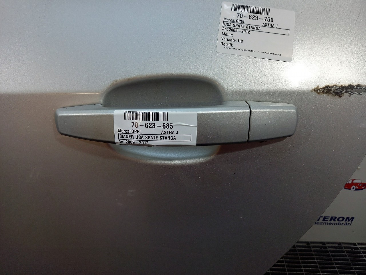 MANER USA SPATE STANGA OPEL ASTRA J - - (2009 2012)