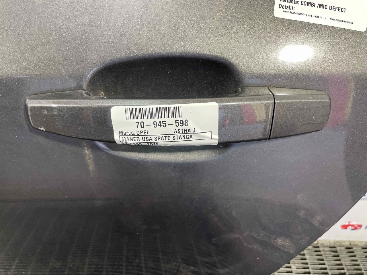 MANER USA SPATE STANGA OPEL ASTRA J - - (2009 2012)