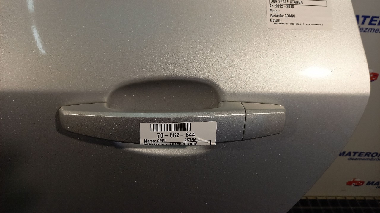 MANER USA SPATE STANGA OPEL ASTRA J ASTRA J - - (2012 2015)