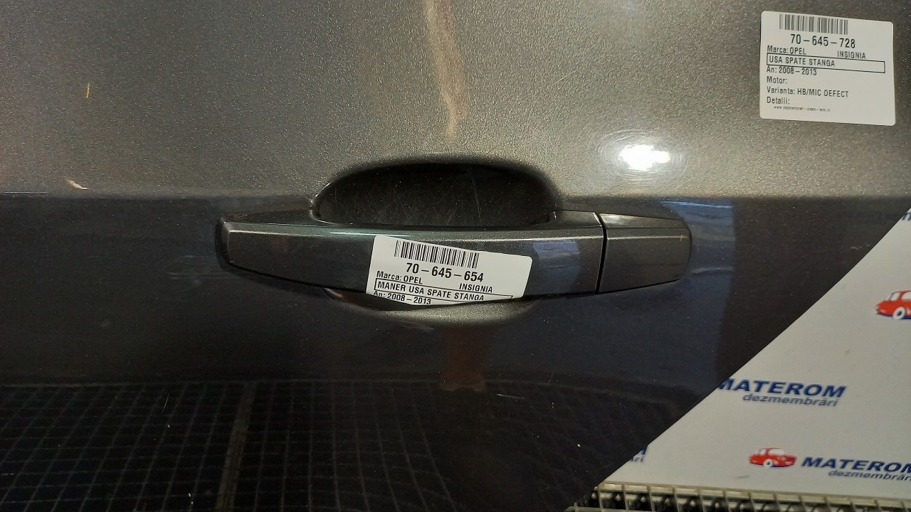 MANER USA SPATE STANGA OPEL INSIGNIA - - (2008 2013)