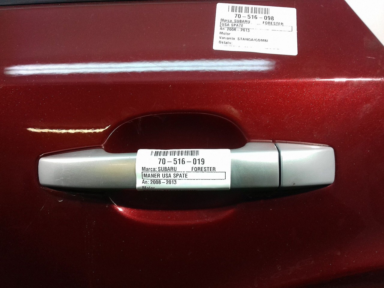 MANER USA SPATE STANGA SUBARU FORESTER FORESTER - - (2008 2013)
