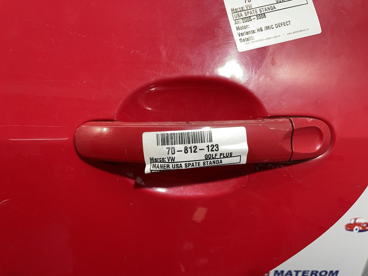 MANER USA SPATE STANGA VW GOLF PLUS - - (2005 2008)