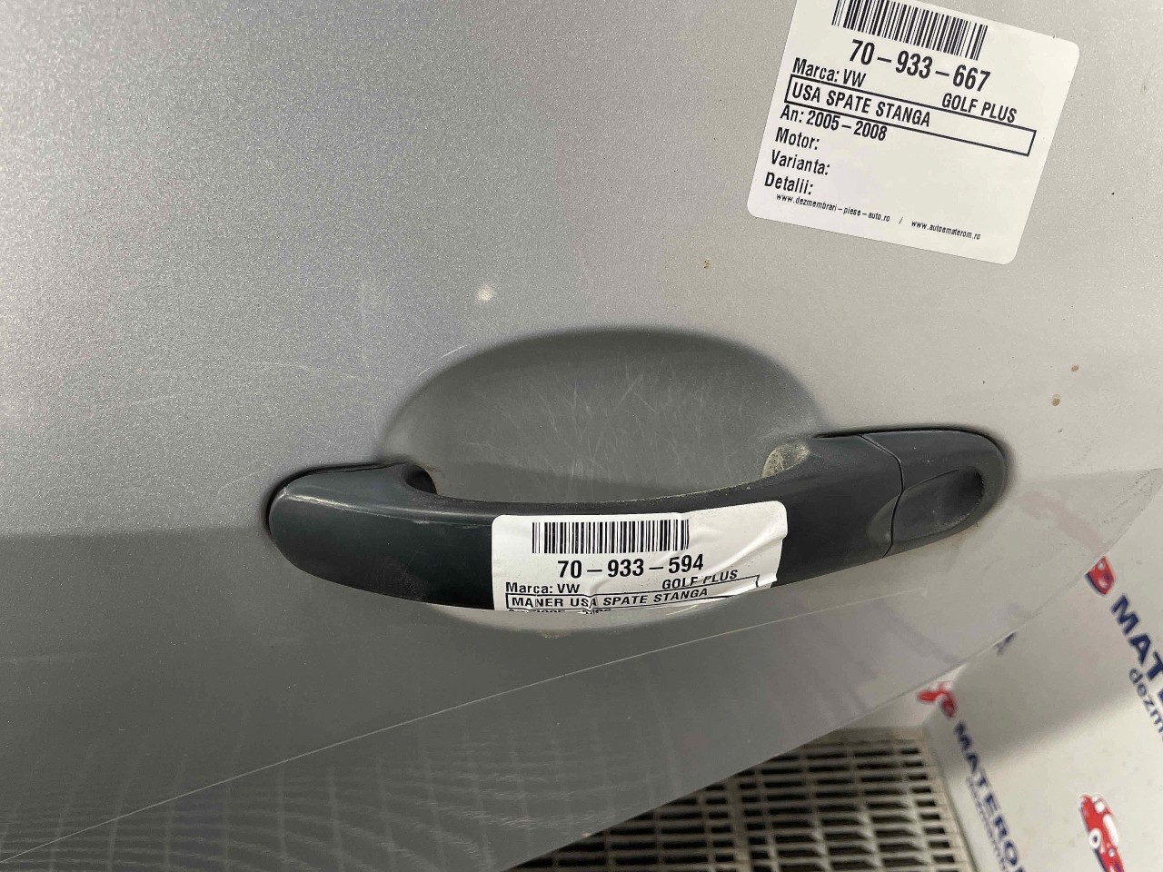 MANER USA SPATE STANGA VW GOLF V PLUS GOLF V PLUS - - (2005 2008)