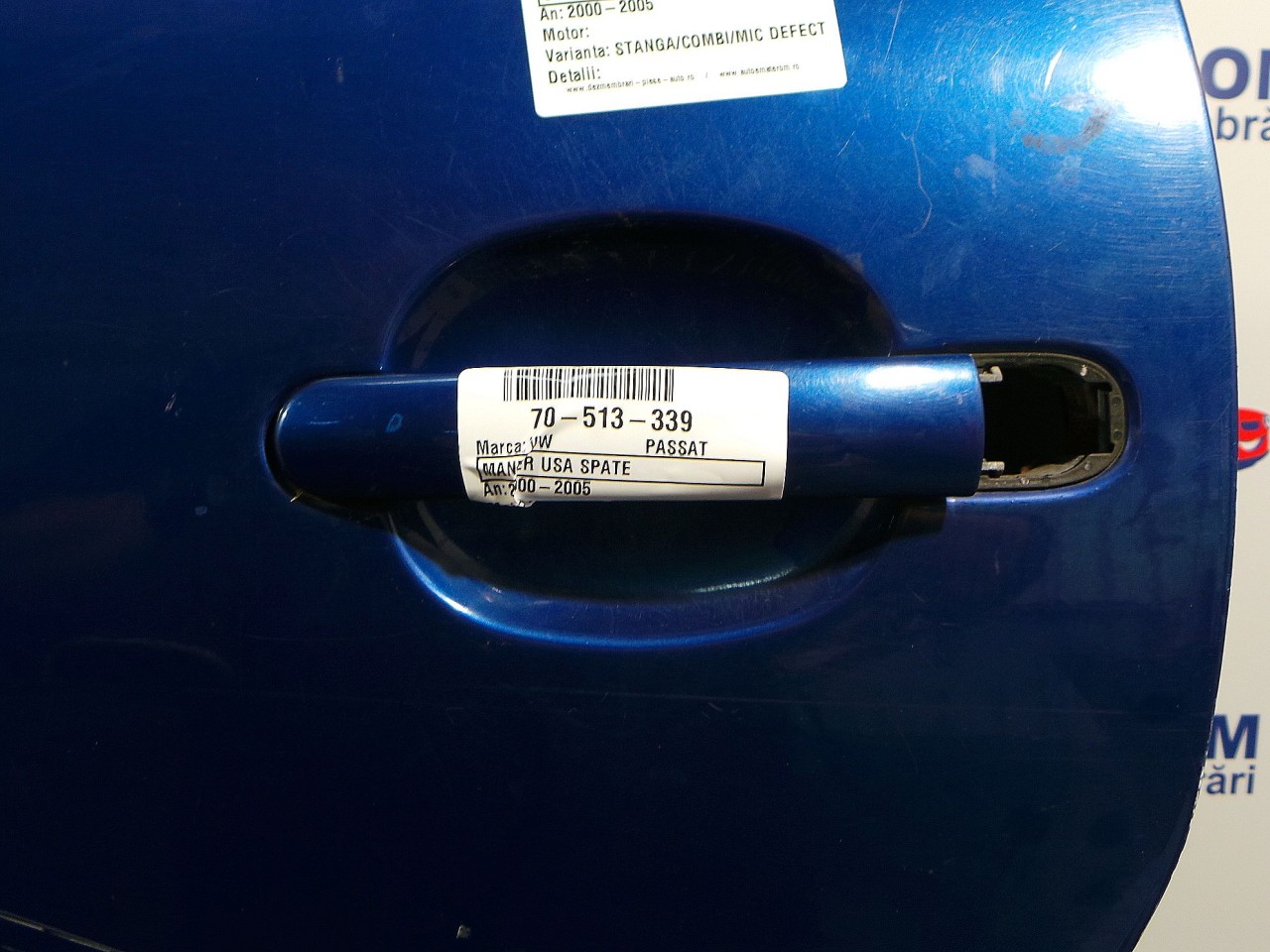 MANER USA SPATE STANGA VW PASSAT 2.5 TDI - (2000 2004)