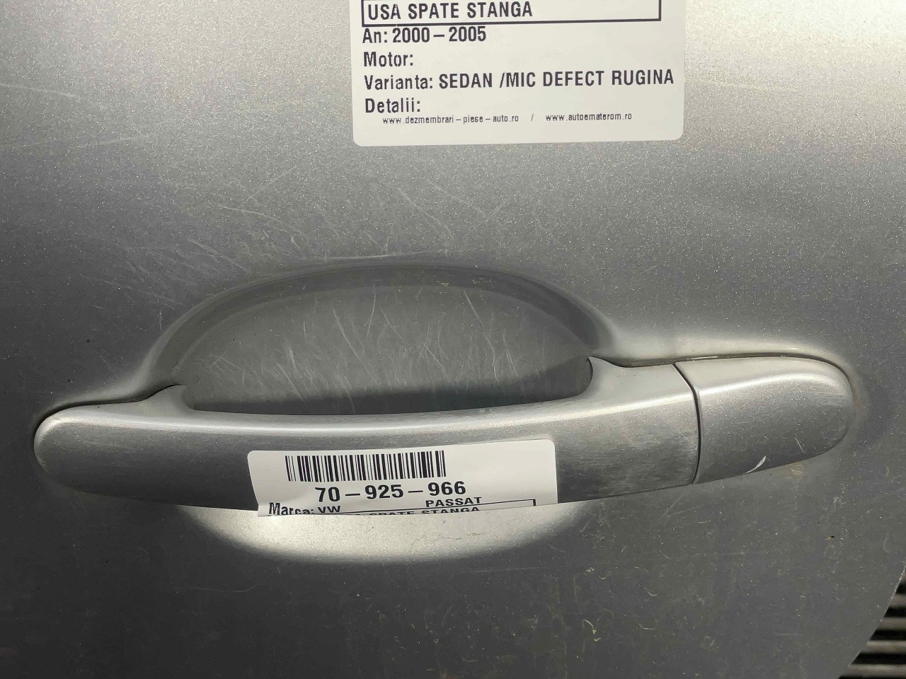 MANER USA SPATE STANGA VW PASSAT - - (2000 2004)