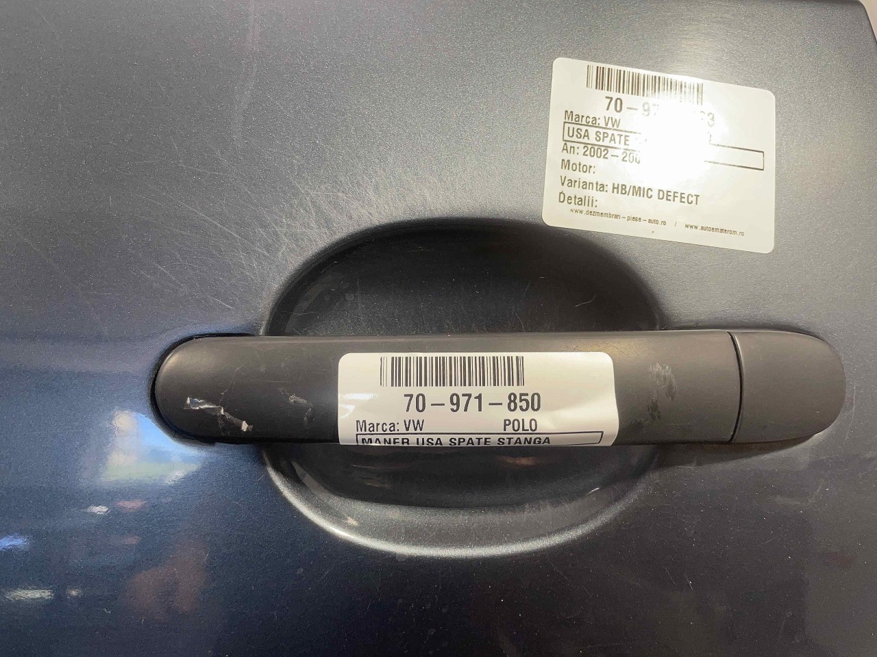 MANER USA SPATE STANGA VW POLO - - (2002 2005)