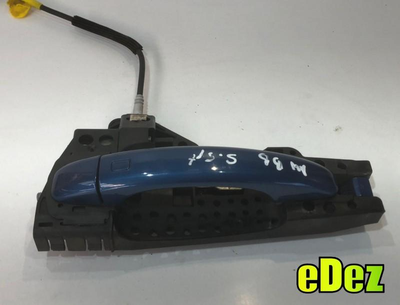 Maner usa stanga spate culoare aruba blue (lx5v) Audi A4 (2007-2011) [8K2, B8]