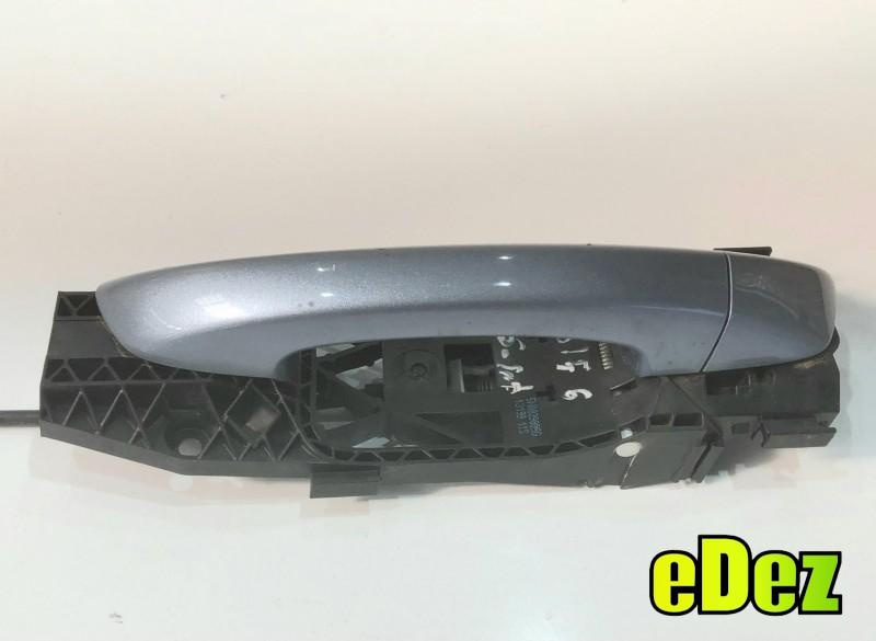Maner usa stanga spate culoare shark blue metallic - la5q Volkswagen Golf 6 (2008-2013)