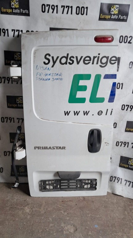 Maner usa stanga spate Nissan Primastar Opel Vivaro Renault Trafic 2.0 DCI cod motor M9R , an 2012