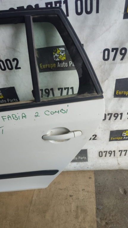 Maner usa stanga spate Skoda Fabia 2 1.2TSI facelift combi an 2011