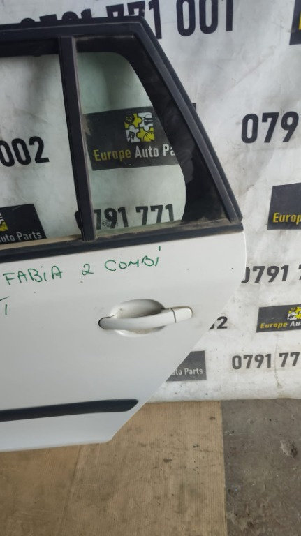 Maner usa stanga spate Skoda Fabia 2 1.2TSI facelift combi an 2011
