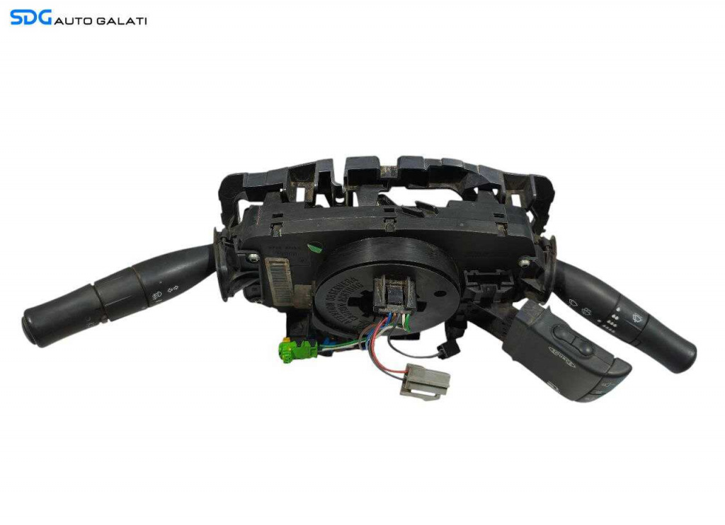 Maneta Manete Semnalizare Bloc Control Lumini Stergator Stergator Spira Spirala Senzor Volan Renault Megane 2 2002 - 2008 Cod 8200216448 [LR1381]